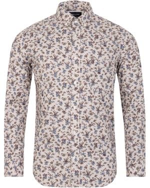 Eden Park Pima Cotton Shirt Exclusive Print - Multicolour