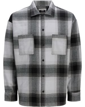 Jack & Jones Darren Structured Overshirt - Grey