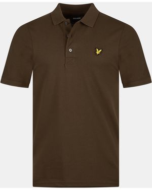 Lyle & Scott Basic Short Sleeve Polo Shirt - Green