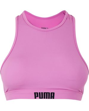 PUMA Racerback Bikini Top - Red