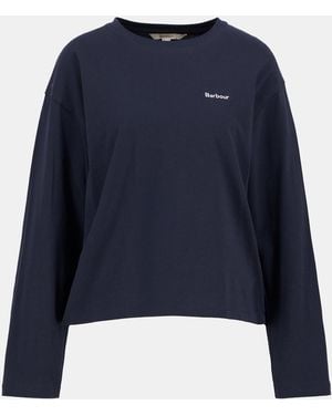 Barbour Lavensdale Long-Sleeved T-Shirt - Blue