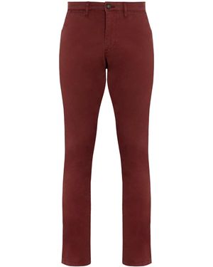 Eden Park Bordeaux Chinos - Red