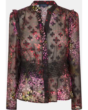 French Connection Elsie Bodine Top - Brown