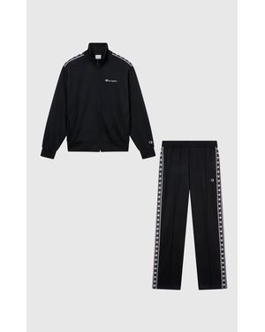 Champion Poly Tracksuit - Black