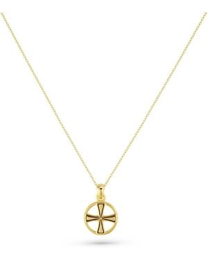 Common Lines Outlaw Cross - Metallic