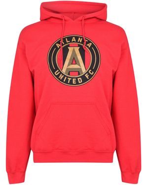 Mls Logo Hoodie Adults - Red