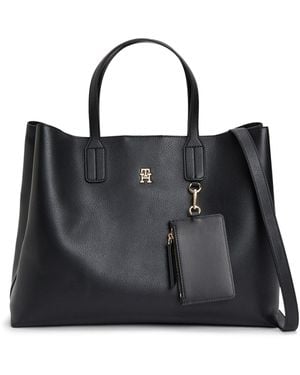 Tommy Hilfiger Satchel Bag - Black