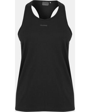 Usa Pro Classic Racer Back Sports Tank - Black