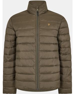 Farah Joel Quilted Jacket - Green