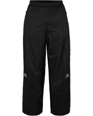 Balenciaga Bal Ski Open Hem Woven Tracksuit Joggers - Blue