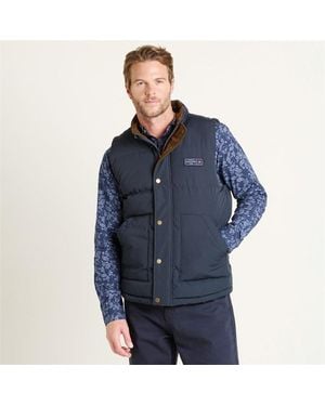 Brakeburn Navy Gilet - Blue