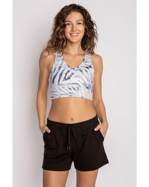 Pj Salvage Peachy Party Bralette - Grey