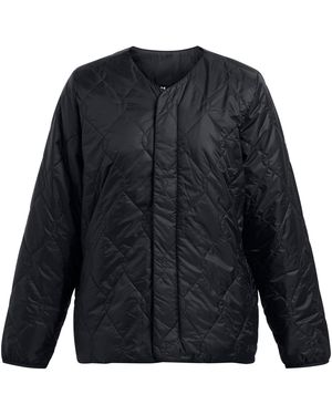 Under Armour Diamond Water-Repellent Fitted Quilted Jacket - Black