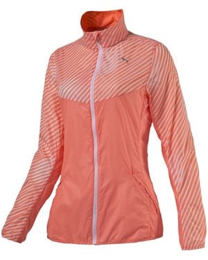 PUMA (12) Graphic Woven Jacket - Red