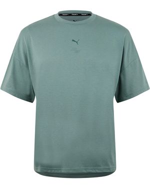PUMA Hyrox City Short-Sleeve Performance Gym Top - Green