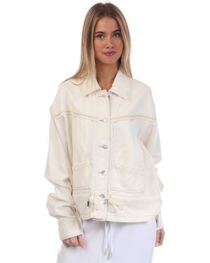 BOSS C Denim Jacket 4.0 10261631 01 Softshell - White