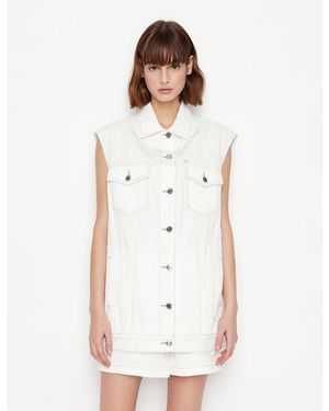 ARMANI EXCHANGE Sleeveless Shirt - White