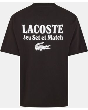 Lacoste Regular Fit T-Shirt - Black