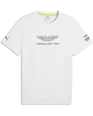 PUMA X Aston Martin F1 Team Essentials Tee - White