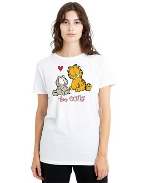 Garfield Too Cute T-Shirt - White