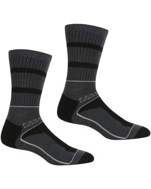 Regatta Samaris 3 Season Socks - Black