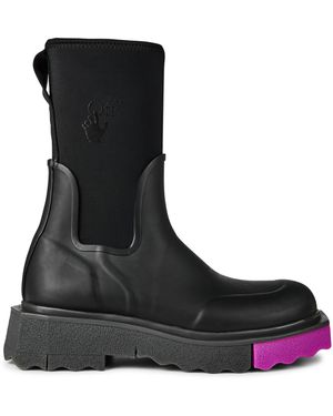 Off-White c/o Virgil Abloh Rainboot - Black
