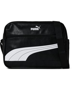 PUMA University Reporter Messenger Bag - Black
