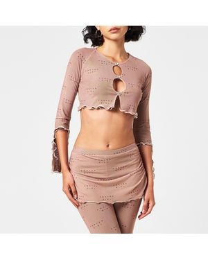 Poster Girl Bedrock Top - Pink