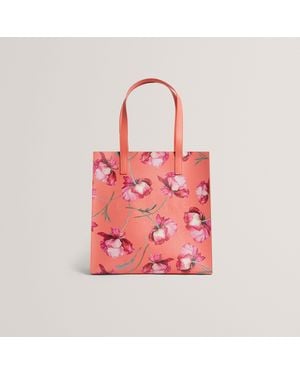 Ted Baker Small Crosshatch Icon Tote Bag - Pink