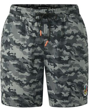 PRETTY BOY UGLY WORLD The Swim Shorts - Blue