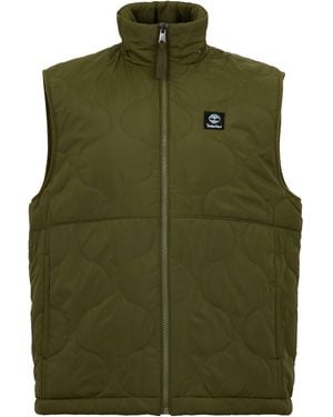 Timberland Reversible Gilet - Green
