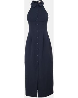Odd Muse The Ultimate Muse Collar Maxi Dress - Blue
