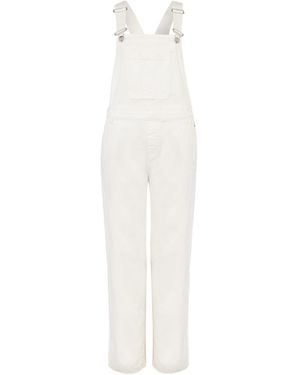 Phase Eight Khari Cotton Dungaree - White