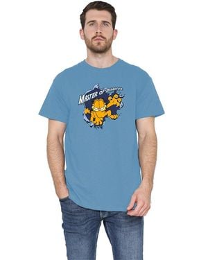 Garfield Master Of Disaster T Shirt Carolina - Blue