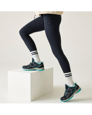 Regatta Monira Hiking Water-Repellent Leggings - Blue
