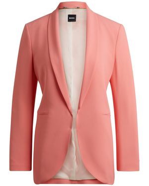 BOSS Jirea Tailored Formal Jacket - Pink