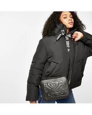 Biba Leather Rachel Cross Body Bag - Black