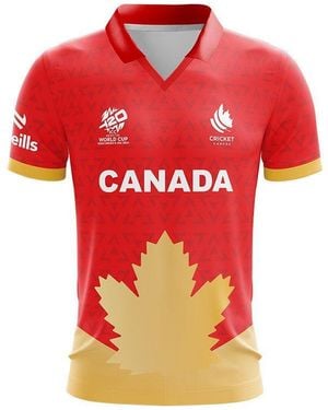 O'neill Sportswear Canada Cricket Jersey Senior - Red