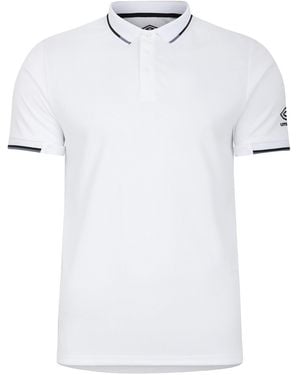 Umbro Rugby Polo Shirt - White