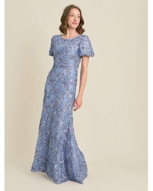 Gina Bacconi Mimmi Sequin Maxi Dress - Blue