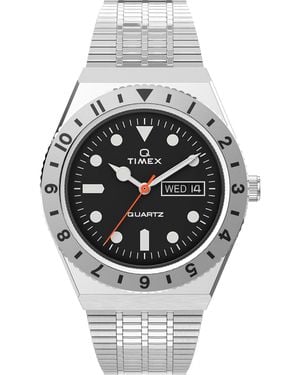 Timex Water Resistant Analogue Quartz Watch - Metallic