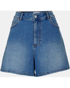 Jack Wills Denim Dad Short - Blue