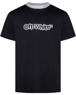 Off-White c/o Virgil Abloh Off Slm Fit Ss Outli - Black