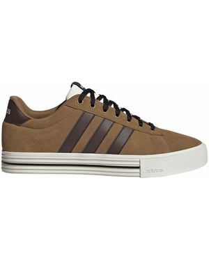 adidas Daily 4.0 Court Trainers - Brown