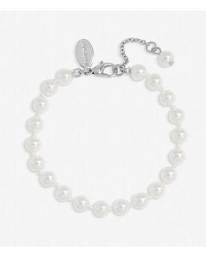 Jon Richard Pearl Bracelet - White