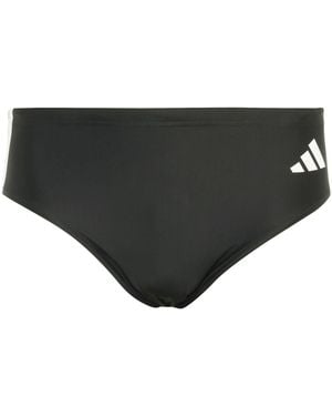 adidas Originals 3-Stripes Swim Trunks - Black