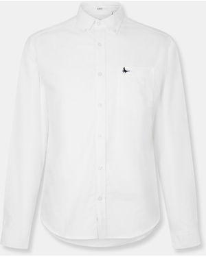 Jack Wills Plain Oxford Shirt - White