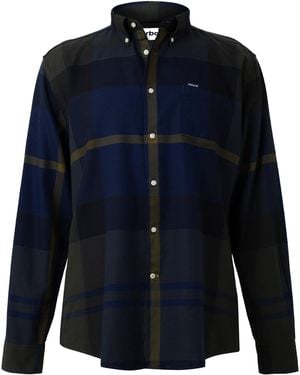 Barbour Dunoon Long Sleeved Shirt - Blue