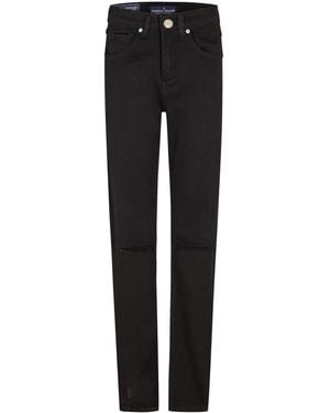 Criminal Damage Criminaldamage Sos Ripper Skinny Jean - Black