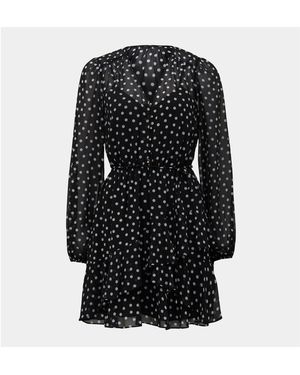 Forever New Esra Button Front Mini Dress - Black